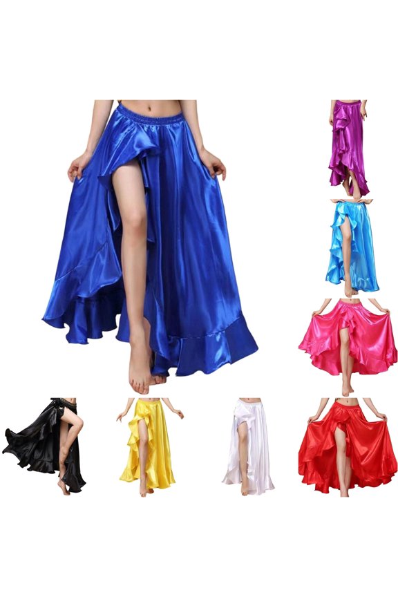 : Belly Dance Skirt For Practice And Performance Lightweight Lightweight Flowy Design For Dance Routines Animal Print Skirt