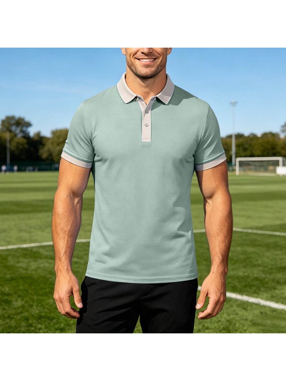 Breathable Shirt For Running And Workout Solid Peak Lap Style Performance For Training Mens Turtleneck Long Sleeve