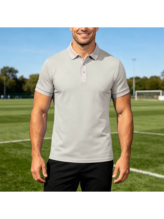 Breathable Shirt For Running And Workout Solid Peak Lap Style Performance For Training Mens Turtleneck Long Sleeve