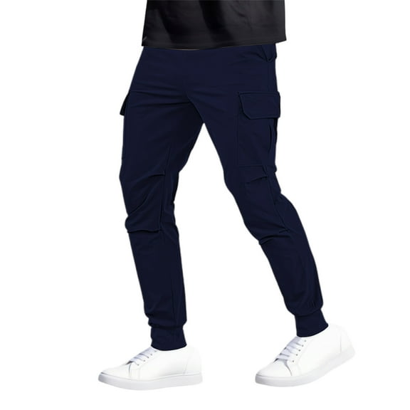 TIANZEN Cargo Pants Outdoor Work Joggers With Multiple Pockets Comfortable Loose Fit Sweatpants For Casual Sports And Daily Wear Little Convertible Cargo Pants with 6