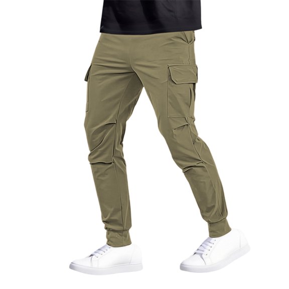 TIANZEN Cargo Pants Outdoor Work Joggers With Multiple Pockets Comfortable Loose Fit Sweatpants For Casual Sports And Daily Wear Little Convertible Cargo Pants with 6