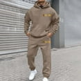 thumbnail image 1 of TIANZEN Casual Hoodie And Jogger Streetwear Comfortable Two Piece Outfit With Fist Print For Daily Wear And Outdoor Activitiesd Mens 3 Piece Suit Men Vest And Pants Set All Suite for Men, 1 of 3