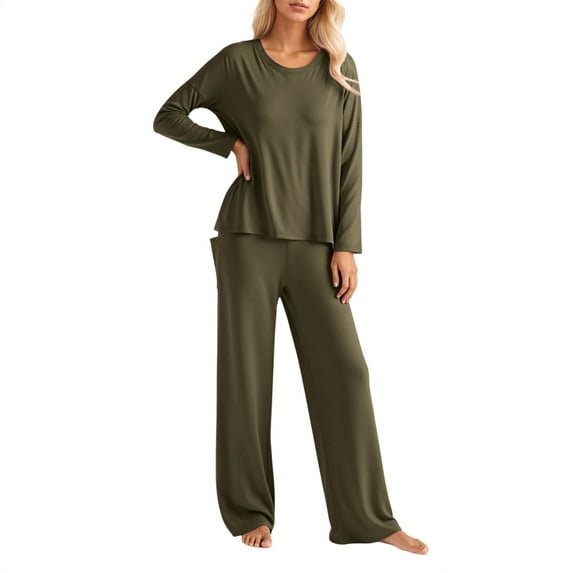 TIANZEN Casual Pants Soft Comfortable Loungewear Two Piece Outfit With Loose Fit Trousers And Top Womens Pant Suit Petite Work Pantsuit Pants with Cape