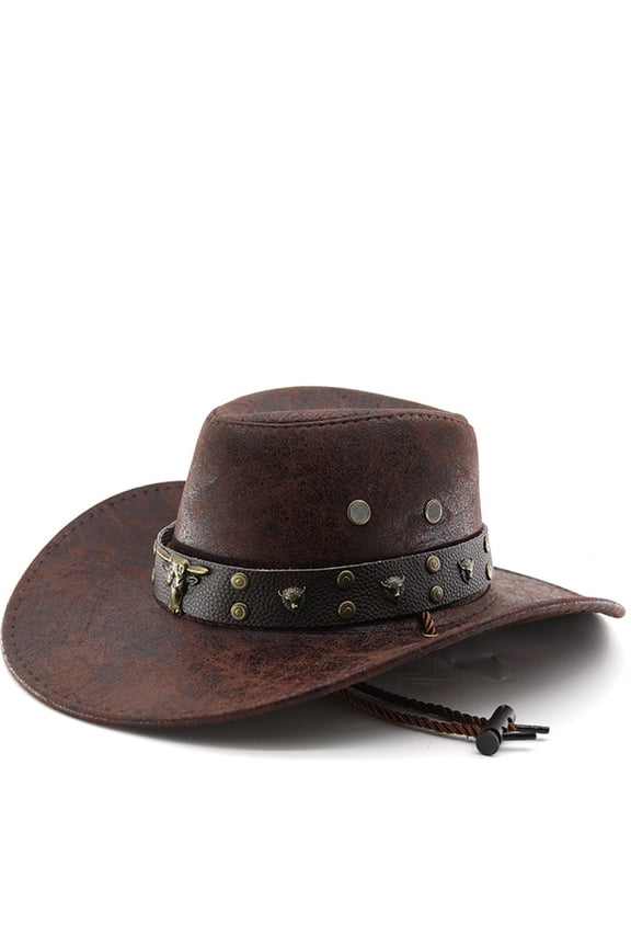 Classic Western Cowboy Hat With Curved Brim For And Outdoor Adventure And Travel Sun Cowboy Vest