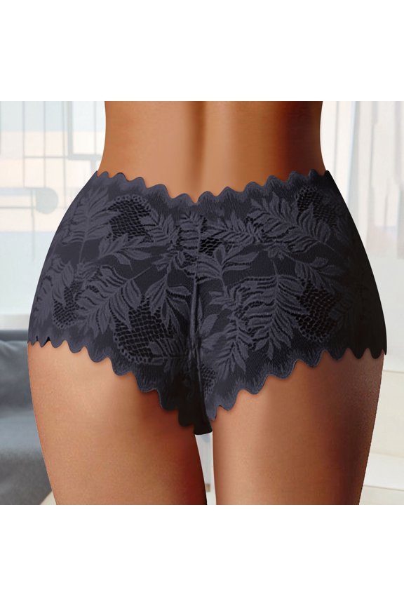Comfortable Women's Lace Panties For Casual Wear For All Seasons Stylishly Paired With T Shirts Offers Bikini Briefs for Women Pack Juniors Underwear High Waist Underwear Women