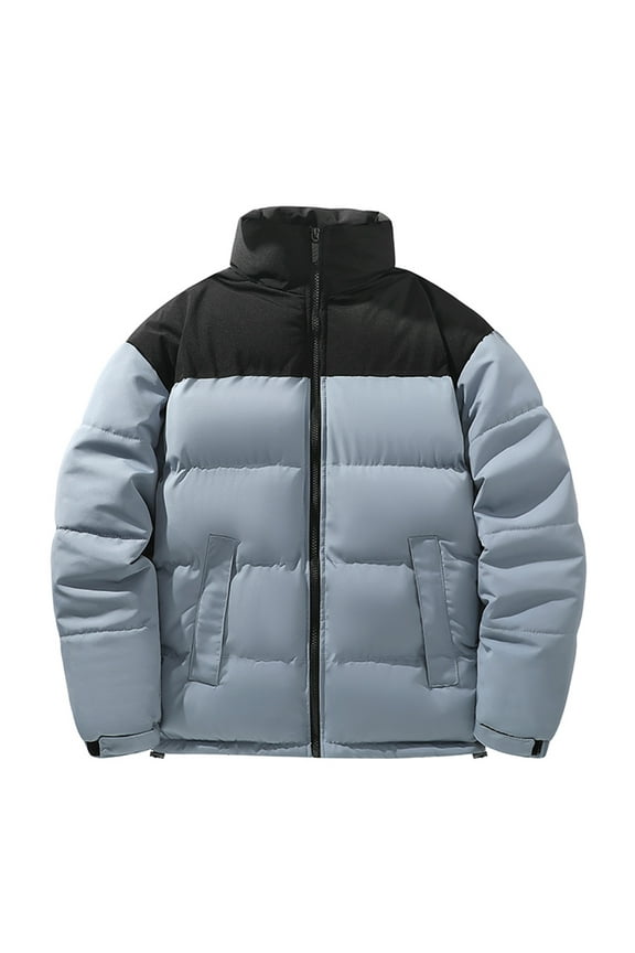 Custom Winter Plus And Thick Down Jacket Loose Fashion Bright Face Jacket For Men Jacket Hooded Mens Furry