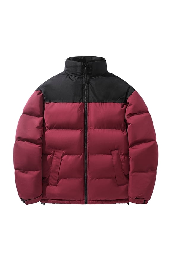 Custom Winter Plus And Thick Down Jacket Loose Fashion Bright Face Jacket For Men Jacket Hooded Mens Furry