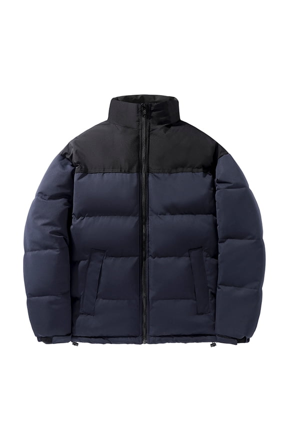 Custom Winter Plus And Thick Down Jacket Loose Fashion Bright Face Jacket For Men Jacket Hooded Mens Furry