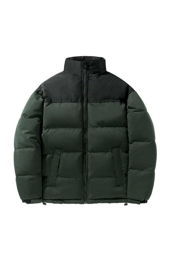 Custom Winter Plus And Thick Down Jacket Loose Fashion Bright Face Jacket For Men Jacket for Winter Furry Mens