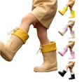 thumbnail image 1 of TIANZEN Cute Kids Rain Boots For Girls Lightweight Mid Calf Outdoor Boots Footwear For Small Children Slide for Kids, 1 of 5