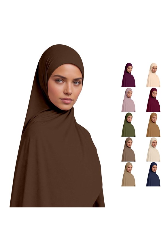 Elegant Flowing Wrap Scarf Shawl Headwrap Turban Made From Soft Breathable Solid Color Lightweight Versatile Hair For Knit Shawl