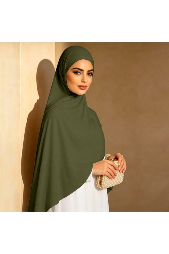 Elegant Flowing Wrap Scarf Shawl Headwrap Turban Made From Soft Breathable Solid Color Lightweight Versatile Hair For plus Size Scarf Dresses for Women