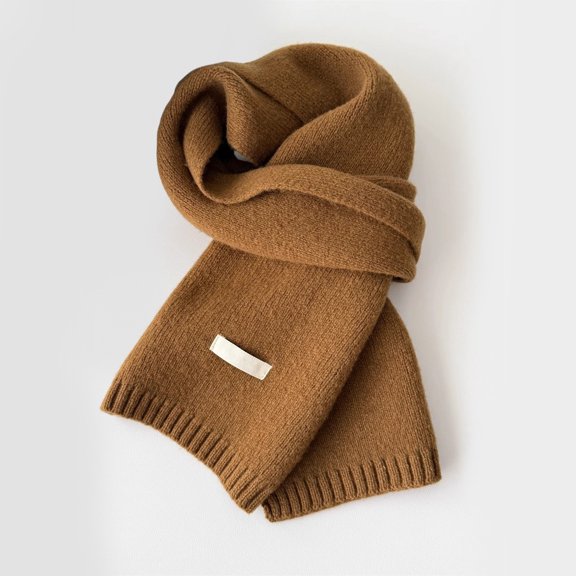 TIANZEN Elegant Knitted Scarf Warm Winter For Fashionable Everyday Wear Soft And Cozy Unisex Neck Wrap Versatile Lightweight Style For All Seasons And Occasions Satin Scarf Hair Pan Scarf