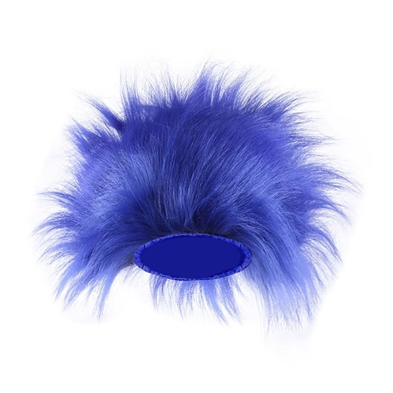 TIANZEN Fashion Blue Wig Cap Gothic Clothes plus Size