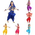 thumbnail image 1 of TIANZEN Girls Belly Dance Outfit Kids Dance Ethnic Performance Dress Girl Outfits Size 6x, 1 of 5