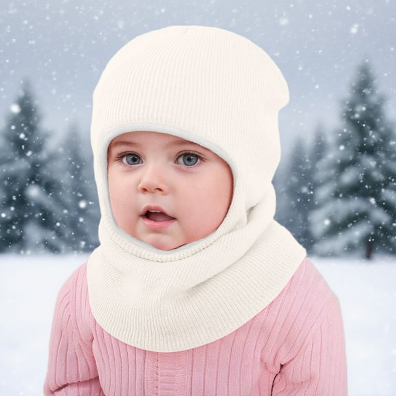 TIANZEN Kids Winter Knit Hat With Ear Warm Thermal For Toddlers Boys Girls Cold Weather Outdoor Rabbit Hat Trooper Hats for Men