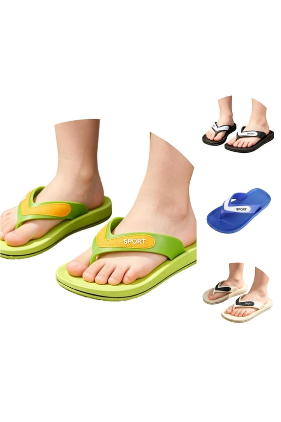 Lightweight Kids Beach Sandal: Breathable Thong Sandals For Summer Outdoor | Comfortable On Slippers For Boys Slippers Boys Size 1