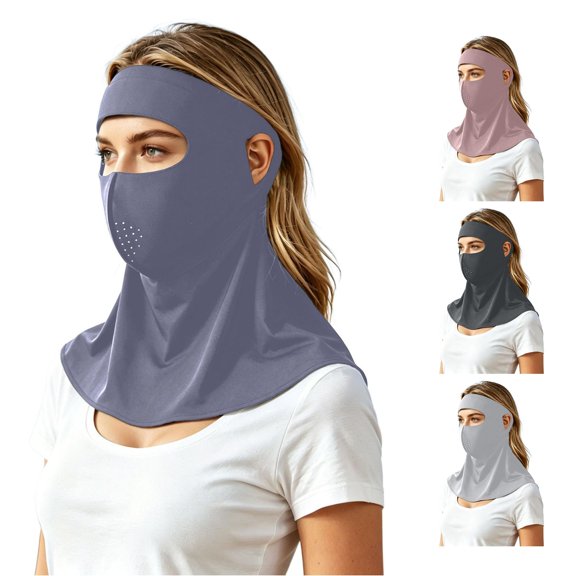 TIANZEN Lightweight Multifunctional Ice Silk Full Face Blocking For Breathable Outdoor Windproof Neck Gaiter Forehead Wrap Seamless With Technology Neck And Chest Cover