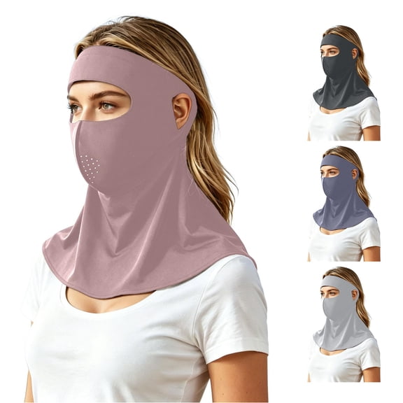 TIANZEN Lightweight Multifunctional Ice Silk Full Face Blocking For Breathable Outdoor Windproof Neck Gaiter Forehead Wrap Seamless With Technology Neck And Chest Cover