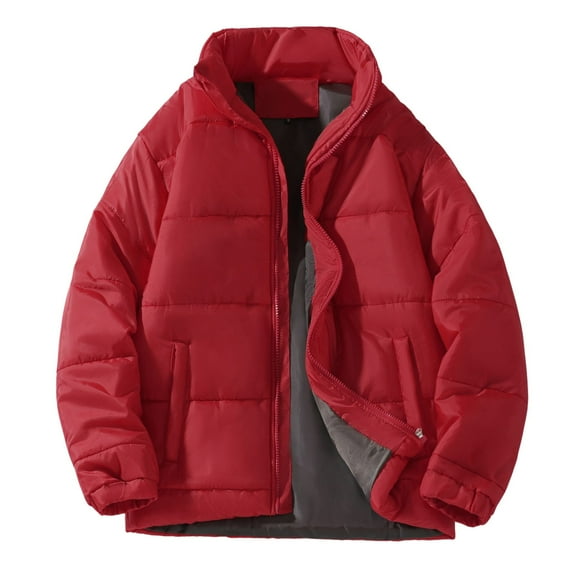 TIANZEN Male Autumn And Winter Handsome And Clothing Slim Fit Warm Jacket Winter Fashion Coats Mens Mid Length Winter Coats