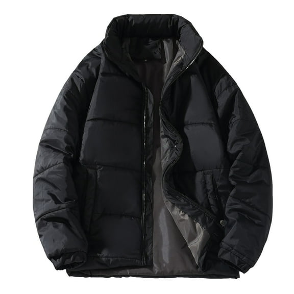 TIANZEN Male Autumn And Winter Handsome And Clothing Slim Fit Warm Jacket Winter Fashion Coats Mens Mid Length Winter Coats