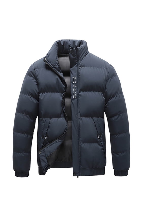 Men Thick Bread Jacket Business Plus Size Foreign Trade Jacket Casual Loose And Comfortable Jacket Anorak Coats for Men Men's down Coats for Winter