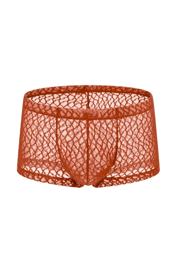 Men's Breathable Low Rise Underwear Soft Mesh Knit Fabric For Daily Wear All Season Comfort Soft Underwear for Men Muffler Underwear Underwear Men Pack