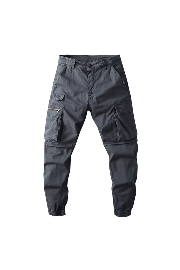 Men's Cargo Pants For Everyday Casual Outdoor Activities Comfortable Relaxed Fit With Zipper Details For Spring And Summer Tan Cargo Pants for Men Sippers for Toddlers