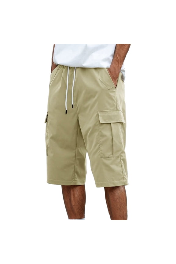 Men's Cargo Shorts For Outdoor Activities With Multiple Pockets Comfortable Summer Wear Pairing With T Shirts Cargo Work Pants for Men S Work Pants for Men