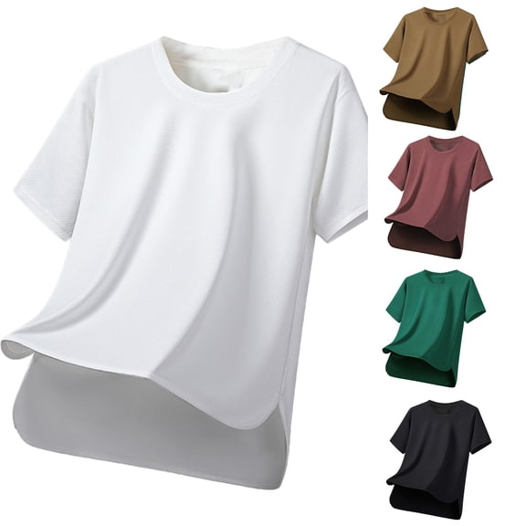 TIANZEN Men's Casual T Shirts For Outdoors And Everyday Wear Comfortable And Versatile Summer Apparel For Relaxed Style Shirts