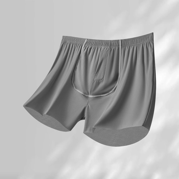 TIANZEN Men's Comfortable Breathable Underwear Straight Cut Pure Color Elastic Waistband Deepened Crotch For Daily Wear Mens Sports Underwear Craft Greatness Sports Briefs Men Mens Briefs Long Leg