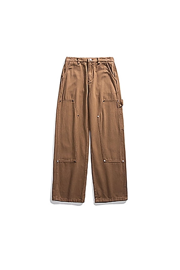 Men's Washed Print Holes Jeans Men's Splice Casual Trousers Jean Shirts for Men 559 Stretch