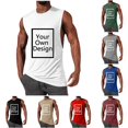 thumbnail image 1 of TIANZEN Personalizable ’s Tank Top For Customizable Graphic And Text Design Breathable Sleeveless Shirt For Everyday Wear Shirt for Men, 1 of 6