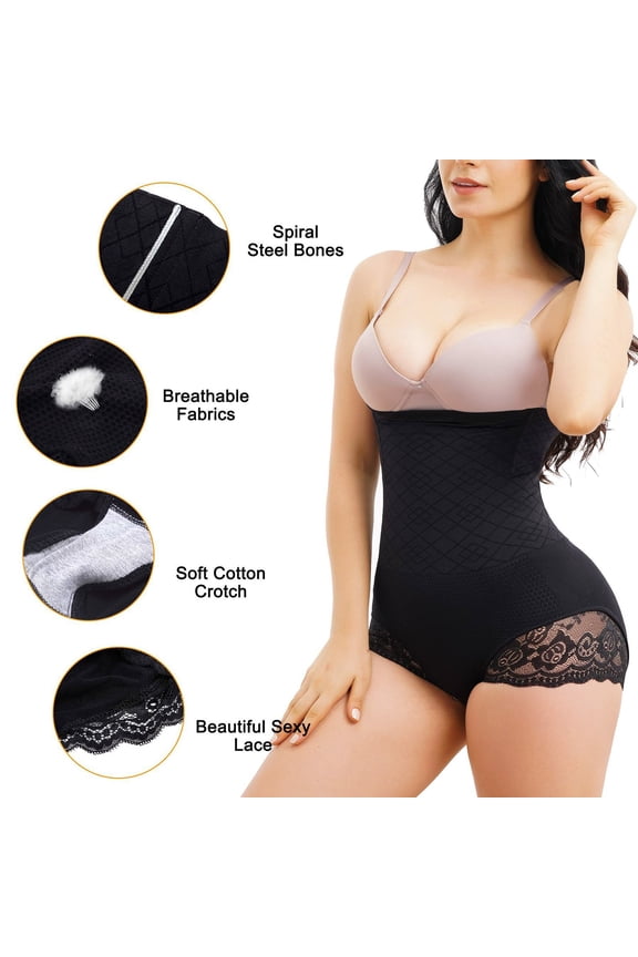 Shapewear High Waisted Shapewear Shorts For Women Seamless Comfy Body Underwear Girdle Undergarments for Women Undergarment Shorts Band Sweat