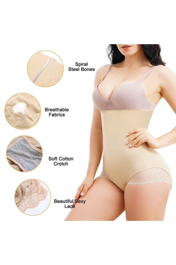 Shapewear High Waisted Shapewear Shorts For Women Seamless Comfy Body Underwear Girdle Undergarments for Women Undergarment Shorts Band Sweat