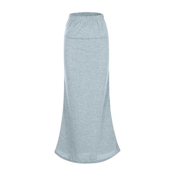 TIANZEN Slim Fit Ruched Pencil Skirts For Women High Waisted Elastic Band Bodycon Shirring Skirt With Plus Size Maxi Length Trendy Skirts Plaid Midi Skirts for Women Womens Pleated Skirt