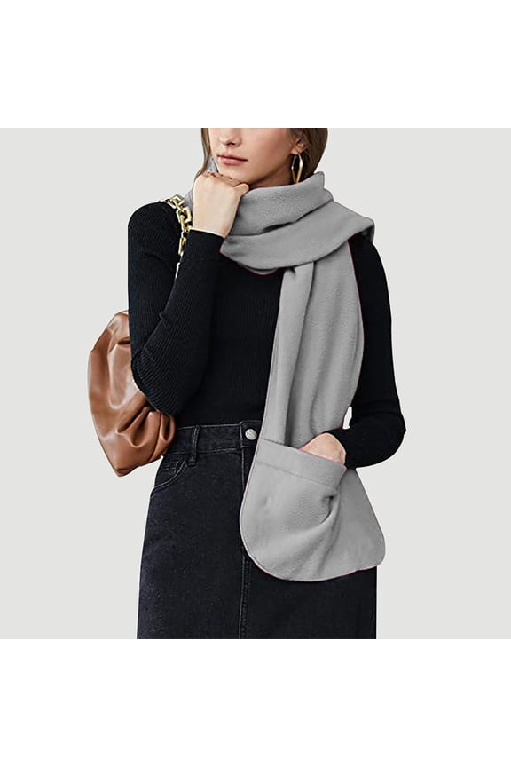 Soft Cozy Wrap Shawl With Large Front Pockets – Warm Blanket Scarf For Women Bridal Jacket Lace