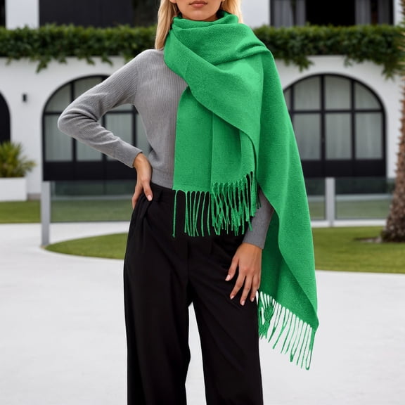 TIANZEN Soft Winter Scarf For Cozy Thick Wrap Shawl Elegant Neck Warmer Mens Lightweight Scarves Silk Scarf for Head