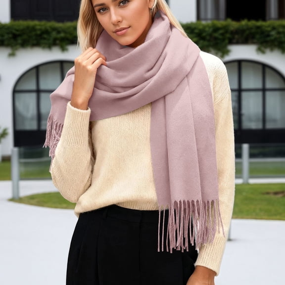 TIANZEN Soft Winter Scarf For Cozy Thick Wrap Shawl Elegant Neck Warmer Women Hair Scarfs Large Scarfs for Women