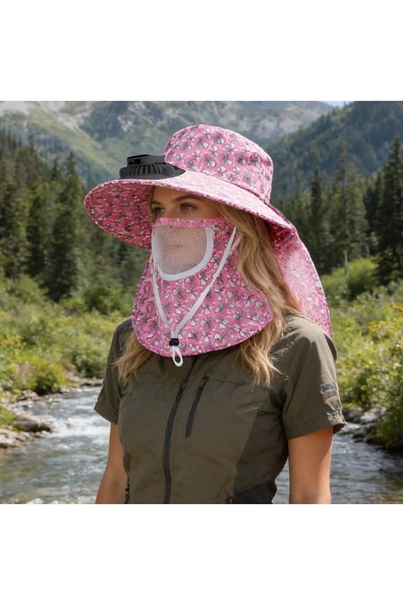 Solar Sun Hat With Built In Fan For And UPF 50+ Wide Brim Outdoor Ventilation Cap For Gardening Beach Running Light for Cap