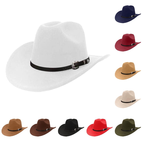 TIANZEN Straight Cowboy Hat British Style Fedora Flat Top Black Top Hat European And Style Hat Party Hats