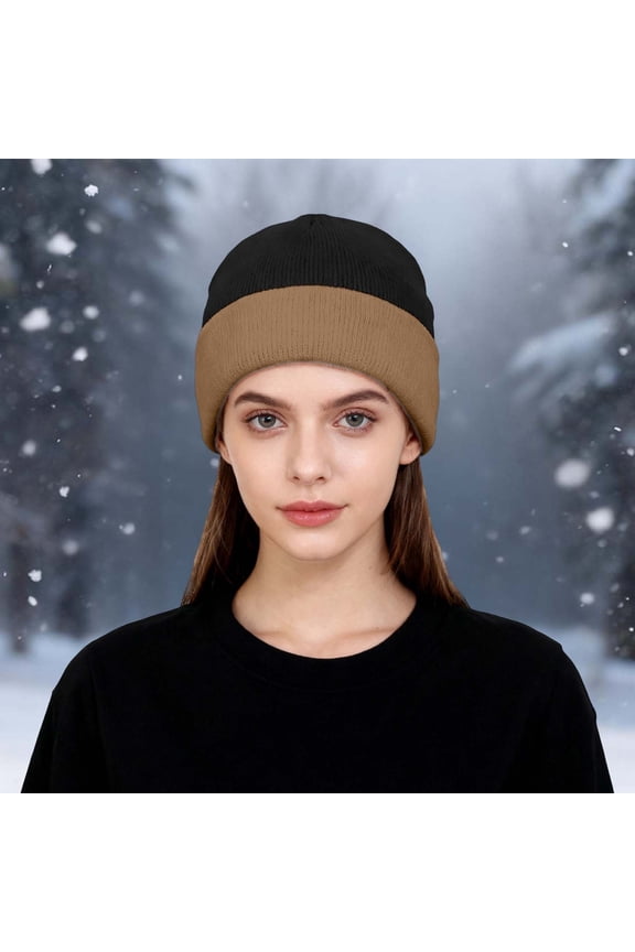 This Stylish And Versatile Layer Knit Hat Is Suitable For Both And And Its Soft And Comfortable Texture Makes It For Autumn And Winter. Toboggan with