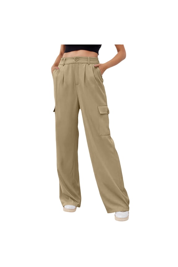 Stylish Women's Casual Pants For Everyday Comfort With Straight Leg Design And Functional Pockets Versatile All Season Wear For Relaxed Women's Pants for Work Casual 90s Pants for Women