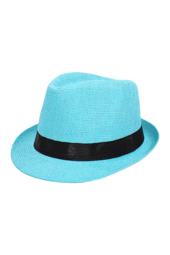 Summer Casual Breathable Straw Hat For Women Men Hat Short Brim Sun Hat Foldable Floppy Hat Head Visors Bowing Hat