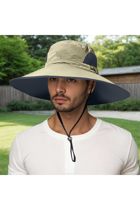 Sun Shield Fisherman Hat For Outdoor All Season Lightweight Protective Beach Cap For Breathable Wide Brim Travel Hat Sub Visor