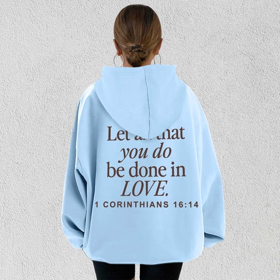 TIANZEN Sweatshirts For Women Cute Prints Lightweight Pullover Tops Print Hoodies Sweatshirt Tops Zip