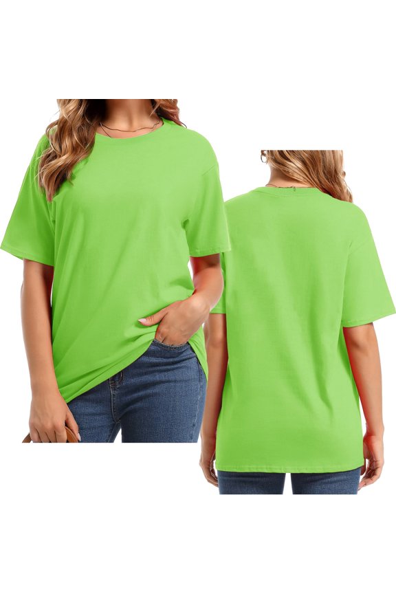 T Shirts For Women Design Your Own Shirt Text//Logo Tee Printed Photo Front/Back Short Sleeve Tee Tops Womens Short Sleeve T Shirts Athletic V Neck Shirts Women