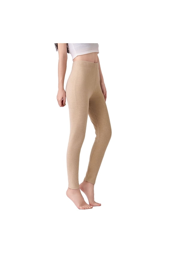 Thermal Leggings High Waisted Slim Fit Stretchy Warm Lined Base Layer Pants For Cold Weather Workout Set Leather Pants Women