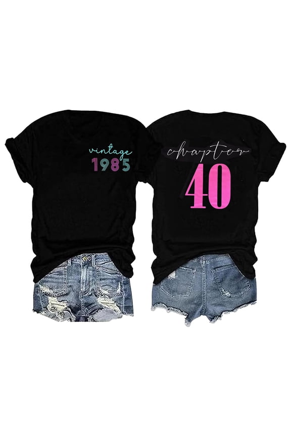 Trendy Women's T Shirts Casual Style Short Sleeve Crew Neck With Print For Spring And Summer Womens Turtleneck Long Sleeve Tops Casual Tops Women Summer Long Fitted Shirts for Women