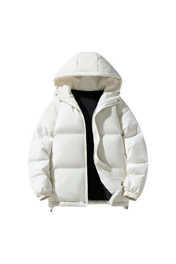 Unisex Winter Padded Coat Warm Oversized Jacket With High Insulation For Cold Weather Mens Small Jacket plus Size Coats for Men